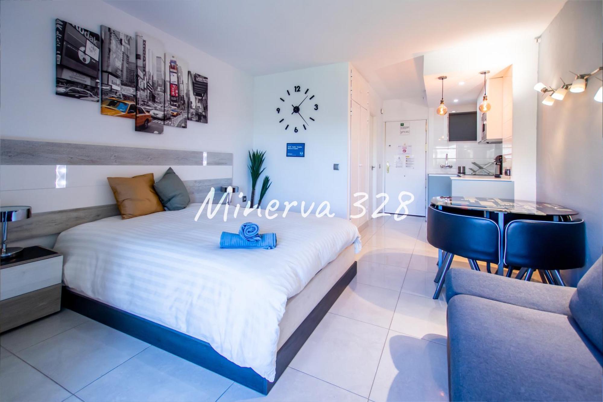 M328 - Studio - Complex Minerva & Jupiter Apartment Benalmadena Bagian luar foto